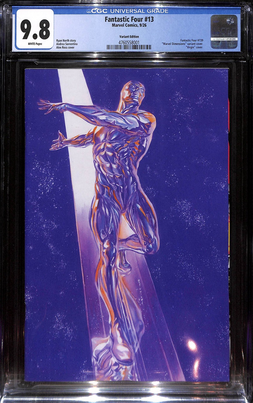 Fantastic Four #13 Alex Ross Marvel Dimensions Variant CGC 9.80