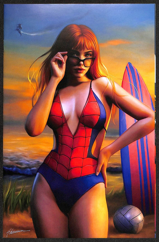 Marvel Swimsuit Special Friends Foes and Rivals #1 Shannon Maer Virgin Variant0