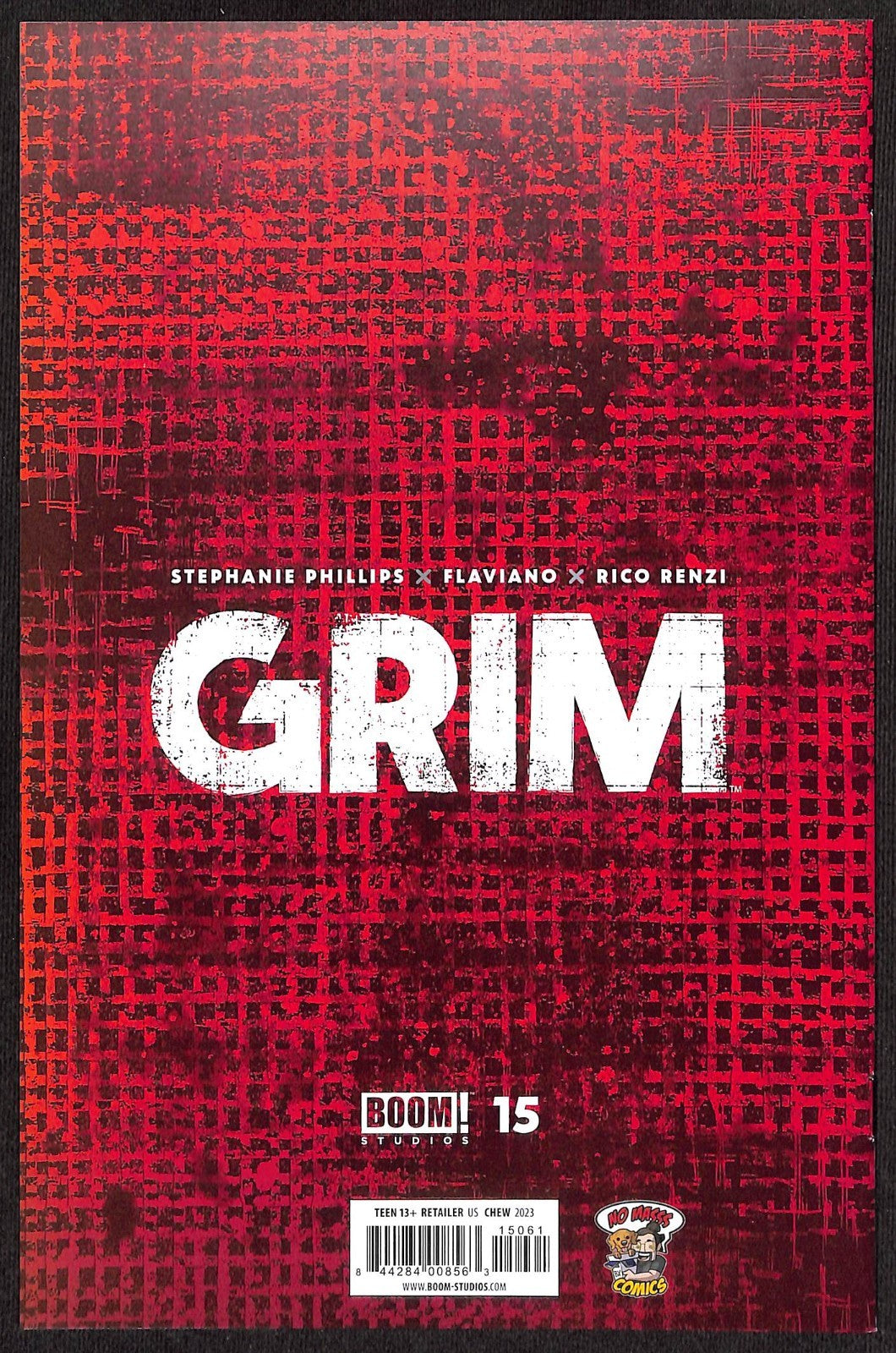 Grim #15 Derrick Chew Virgin Variant Ltd 4001