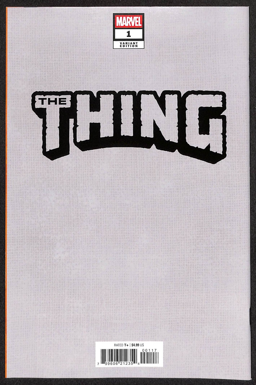 Thing #1 Greg Land 1:100 Virgin Variant1