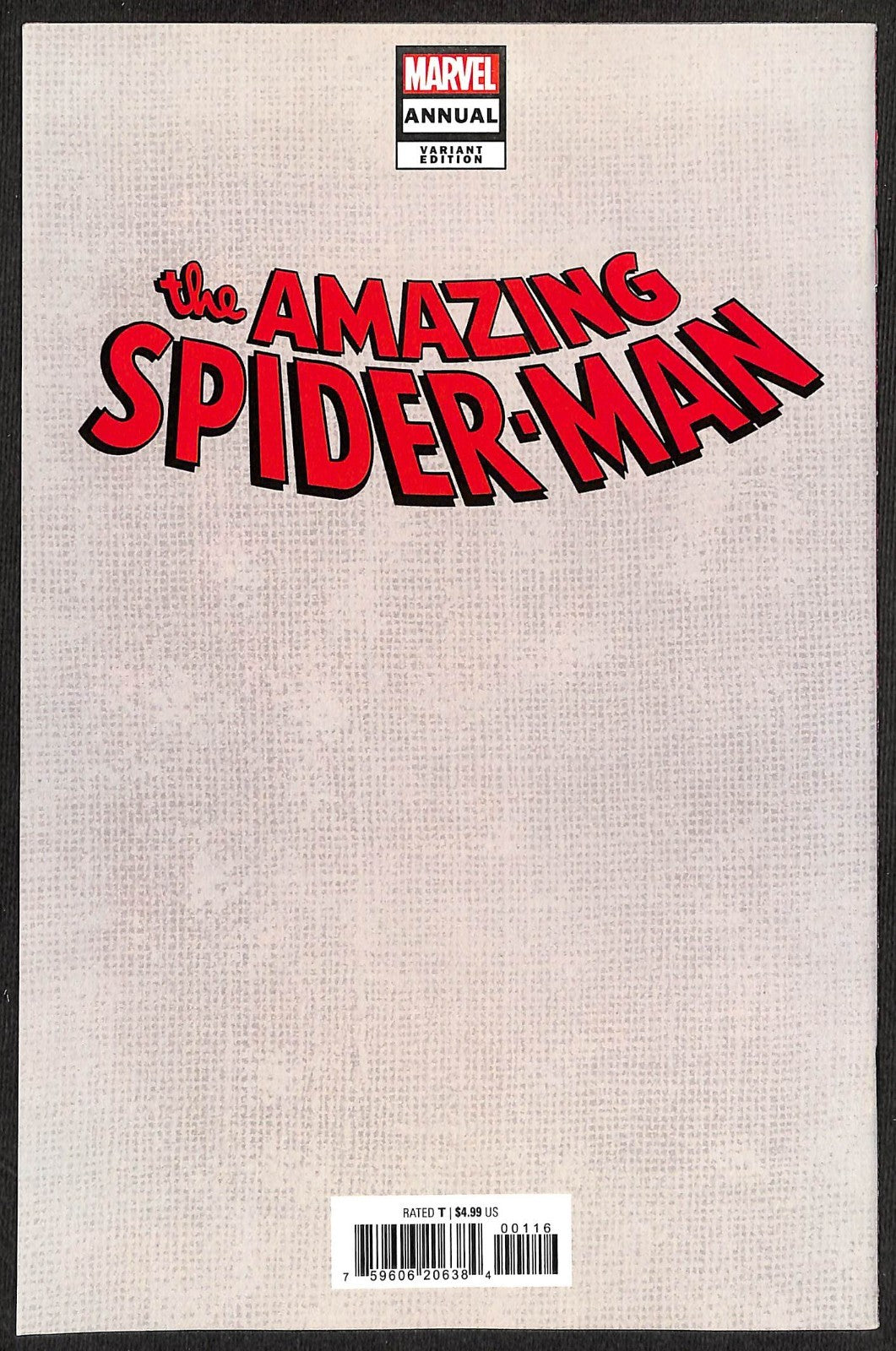 Amazing Spider-Man Annual #1 George Perez 1:100 Virgin Variant1