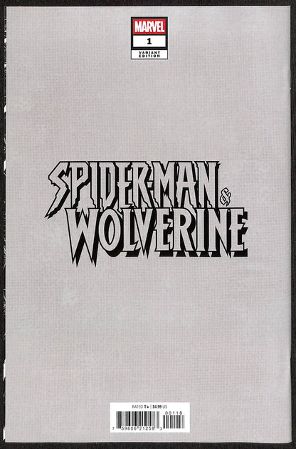 Spider-Man Wolverine #1 Clayton Crain 1:100 Variant1