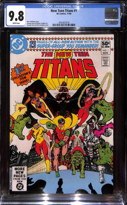 New Teen Titans #1 CGC 9.80