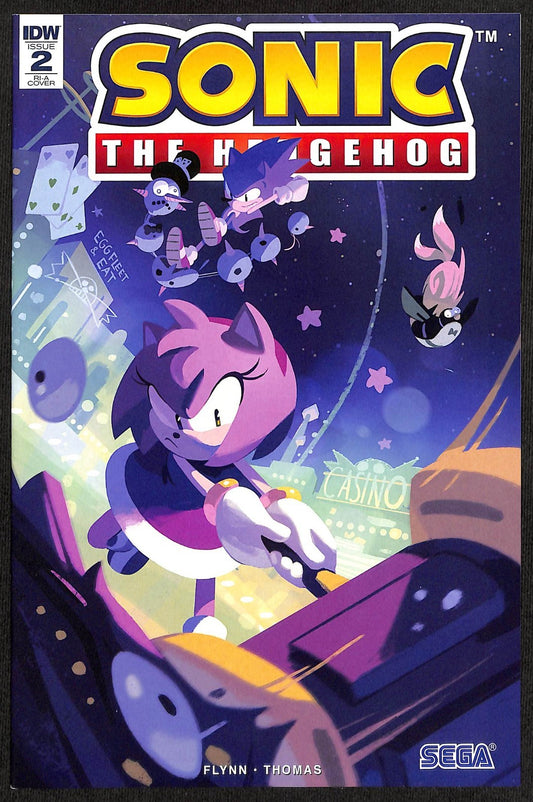 Sonic The Hedgehog #2 Nathalie Fourdraine 1:10 Variant0