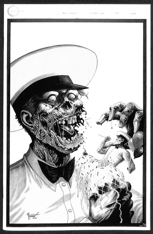 Ice Cream Man #25 Felix Morales Homage B&W Virgin Variant Ltd 5000