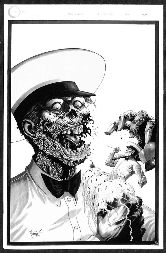 Ice Cream Man #25 Felix Morales Homage B&W Virgin Variant Ltd 5000