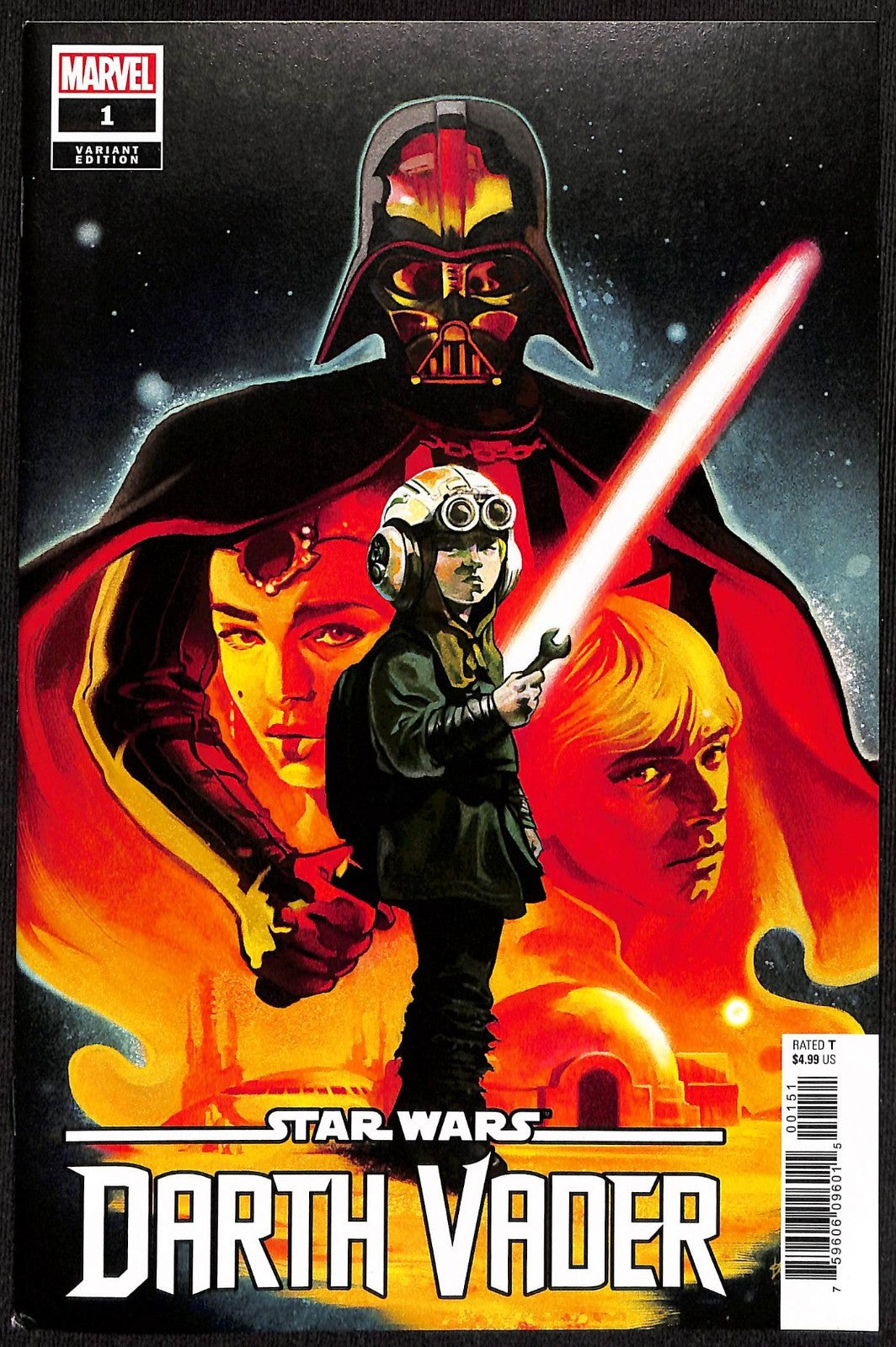Star Wars Darth Vader #1 1st App Zed Six Seven Mike Del Mundo 1:100 Variant0