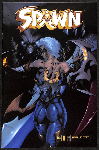 Spawn #154 1st Cameo and Cover Appearance of Zera, Queen of the Seraphim VFN+0