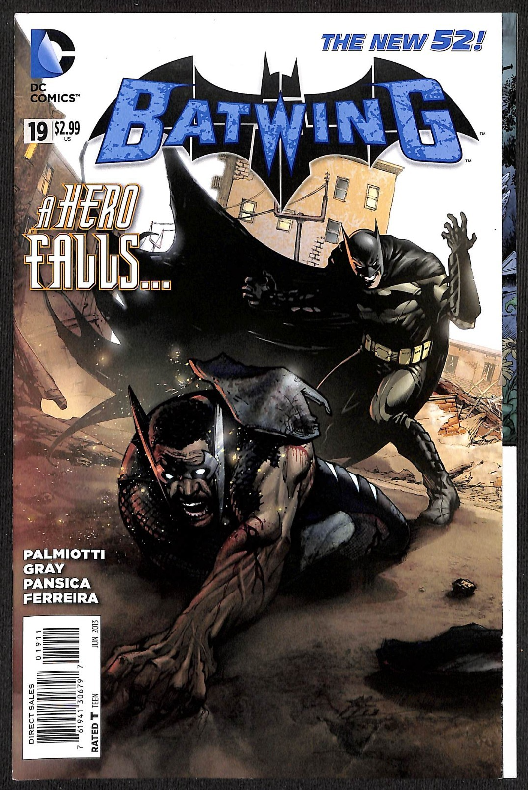 Batwing #19 1st Appearance of Luke Fox0