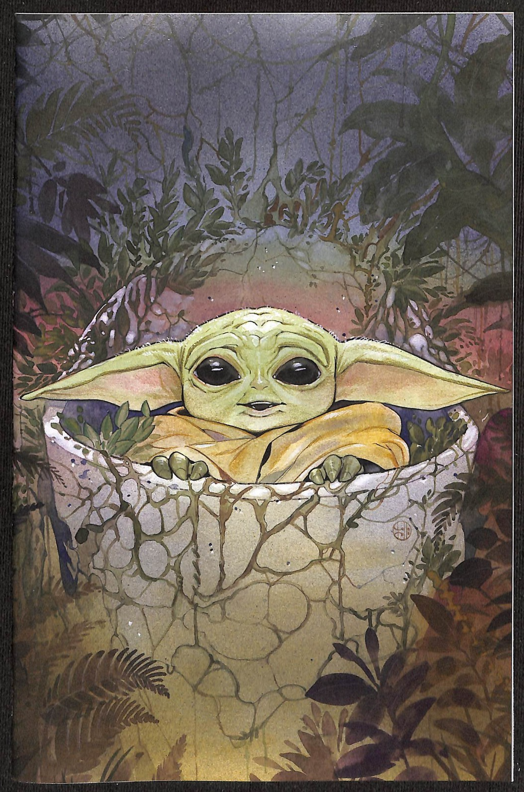 Star Wars The Mandalorian #4 Peach Momoko 1:100 Virgin Variant0