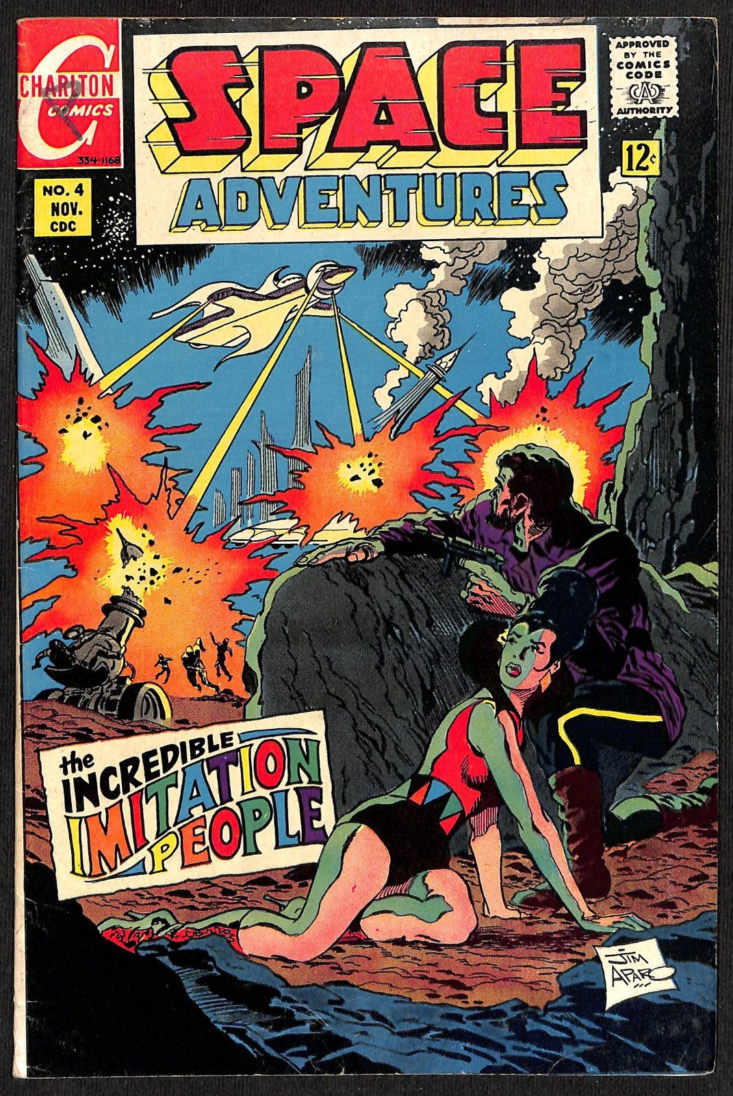 Space Adventures #4 FN+0