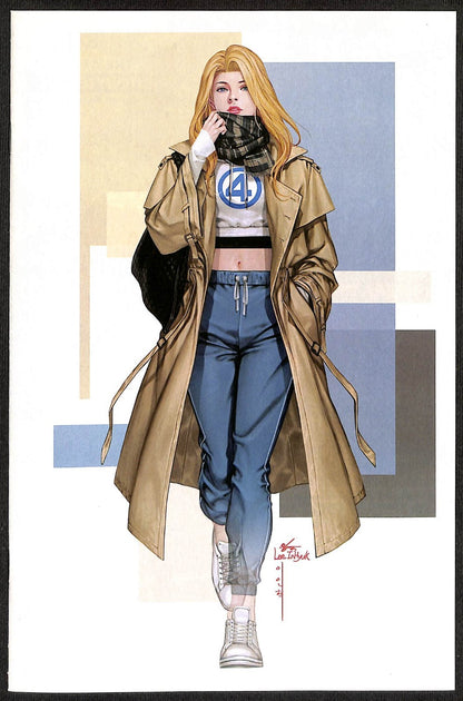 Fantastic Four #5 Inhyuk Lee 1:50 Street-Verse Virgin Variant0
