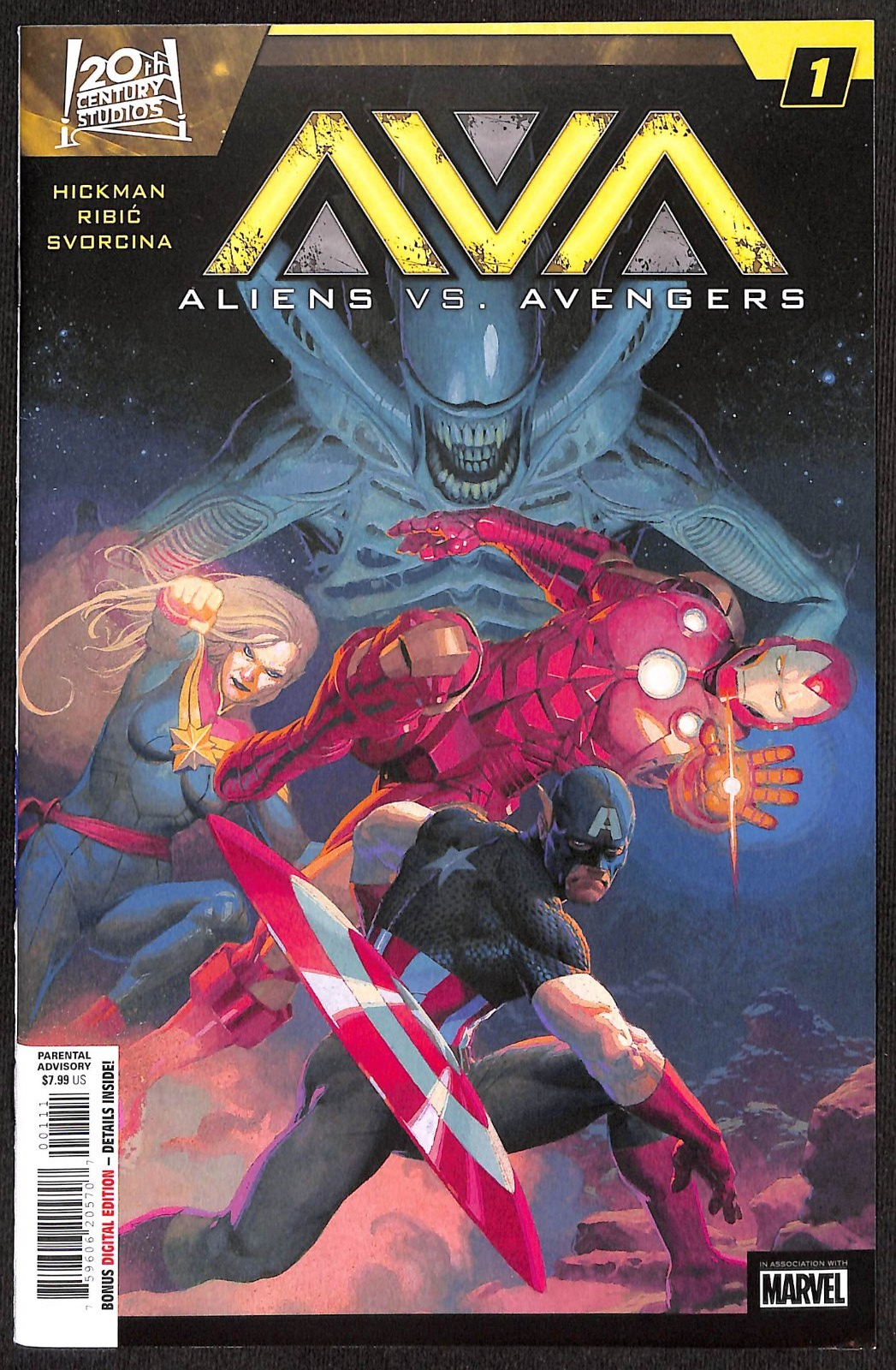 Aliens vs. Avengers #1 1st Print0