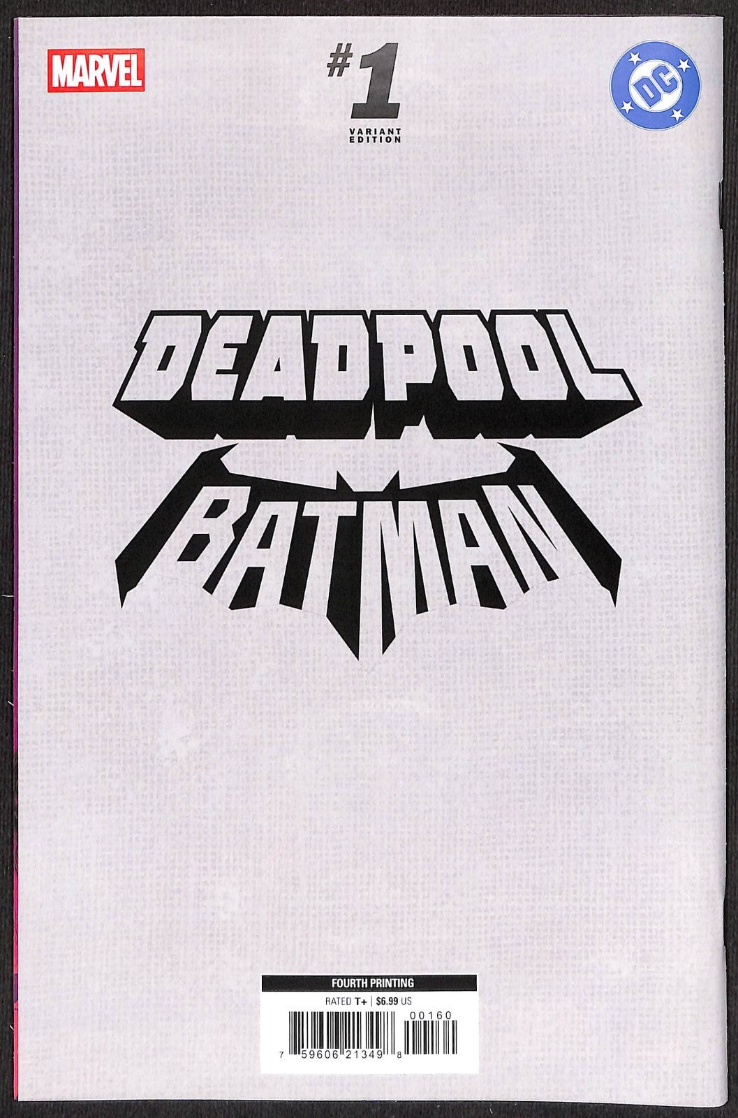 Deadpool Batman #1 Ryan Stegman 1:25 4th Print Virgin Variant1