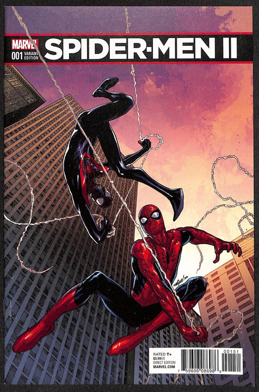 Spider-Men II #1 David Marquez 1:25 Variant 1st App Evil Miles0