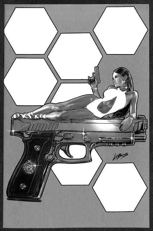 Gun Honey: Blood for Blood #1 Pablo Villalobos Virgin Variant Ltd 5000