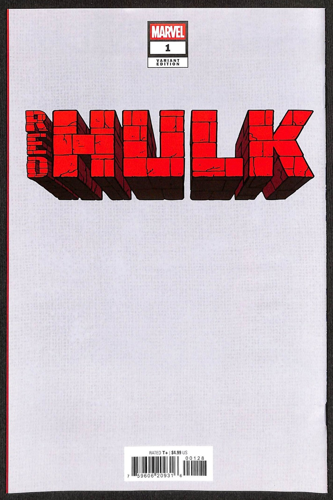Red Hulk #1 Frank Miller 1:100 Virgin Variant1