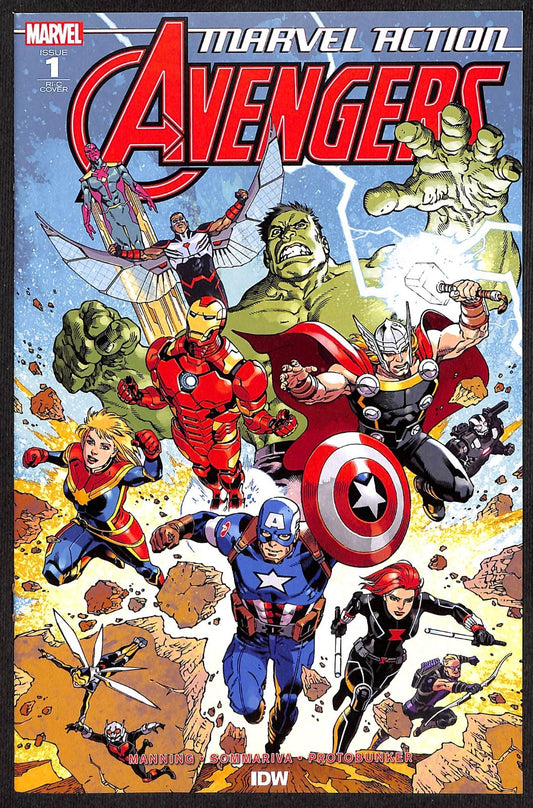 Marvel Action Avengers #1 Gabriel Rodriguez 1:50 Variant0