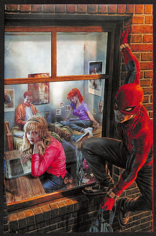 Amazing Spider-Man #17 Lee Bermejo 1:100 Virgin Variant0
