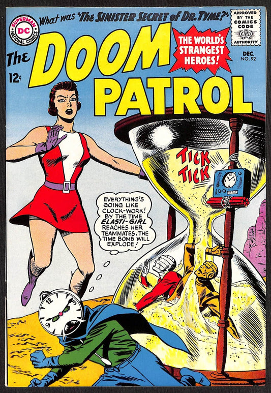 Doom Patrol #92 1st Appearance of Dr. Tyme VFN+0