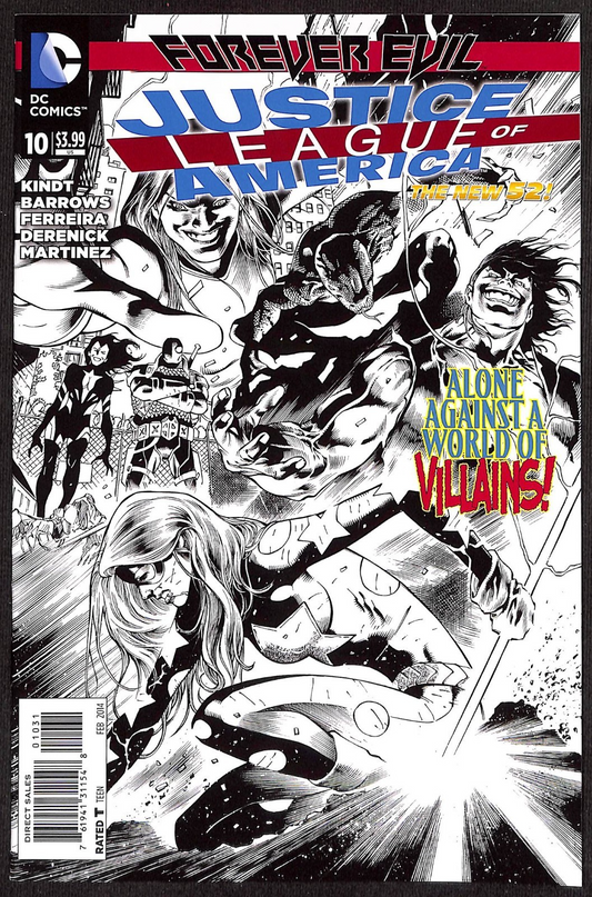 Justice League of America #10 Eddy Barrows 1:100 Variant0