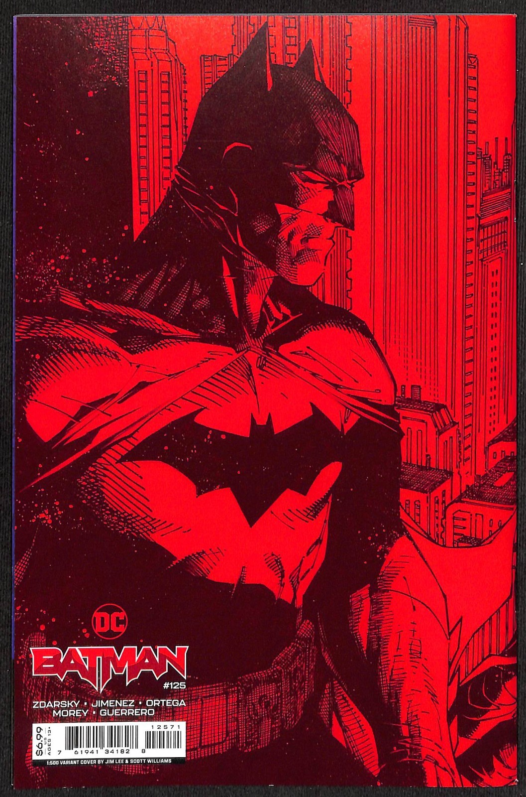Batman #125 Jim Lee 1:500 Virgin Variant1
