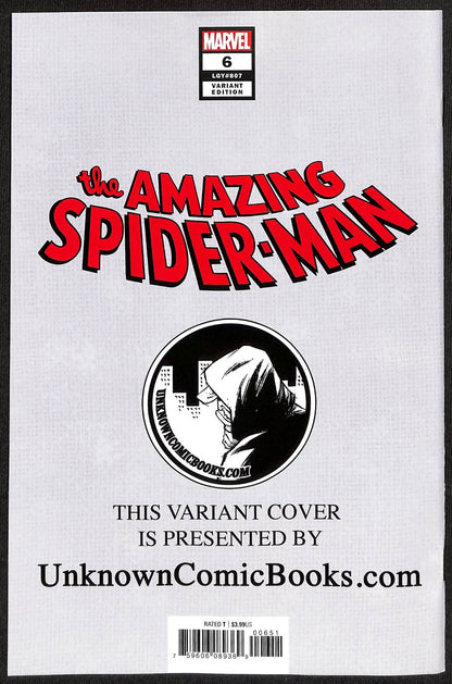 Amazing Spider-Man #6 (Vol 5) Mike Mayhew Virgin Variant Ltd 10001