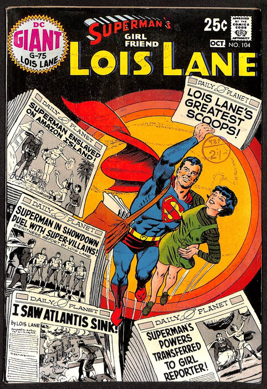 Superman's Girlfriend Lois Lane #104 VFN0