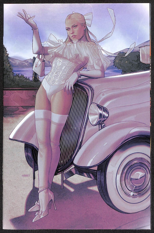 Emma Frost the White Queen #1 Joshua Swaby 1:100 Virgin Variant0