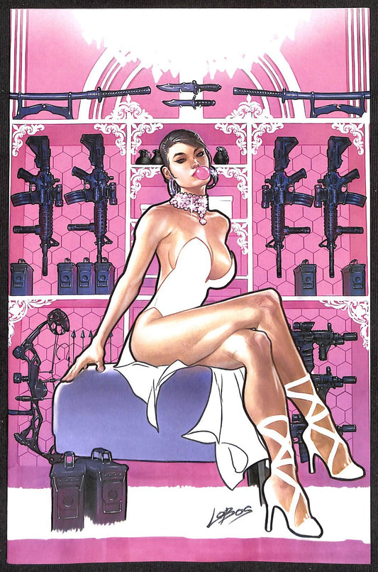 Gun Honey: Blood for Blood #4 Pablo Villalobos Virgin Variant Ltd 5000