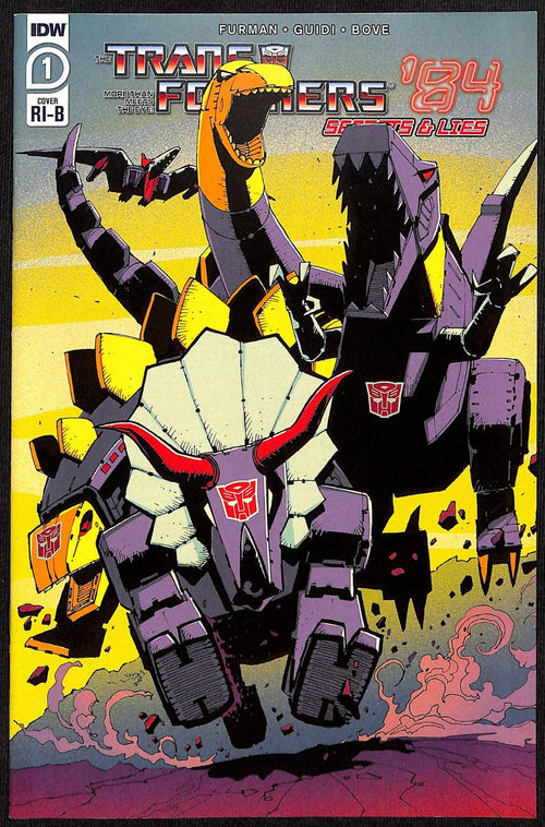 Transformers '84 Secrets and Lies #1 Geoff Senior 1:25 Variant0