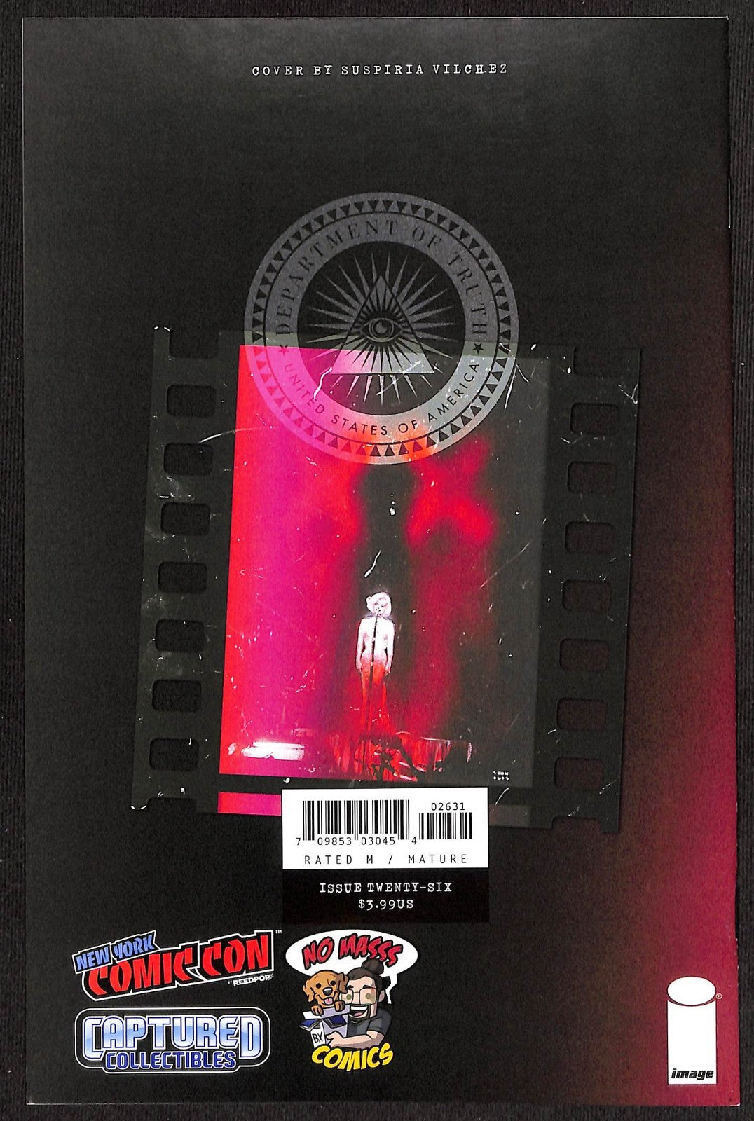 Department of Truth #26 NYCC Suspiria Vilchez Variant Ltd 400 with COA1
