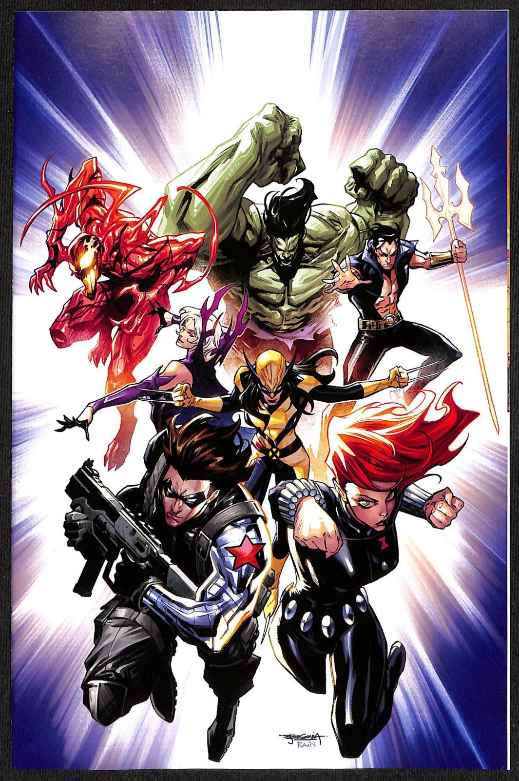 New Avengers #1 Stephen Segovia 1:100 Variant0
