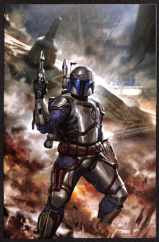 Star Wars Jango Fett #1 Derrick Chew 1:100 Virgin Variant0