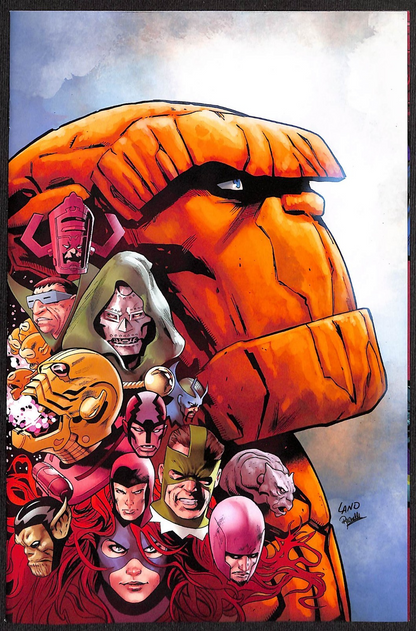 Thing #1 Greg Land 1:100 Virgin Variant0