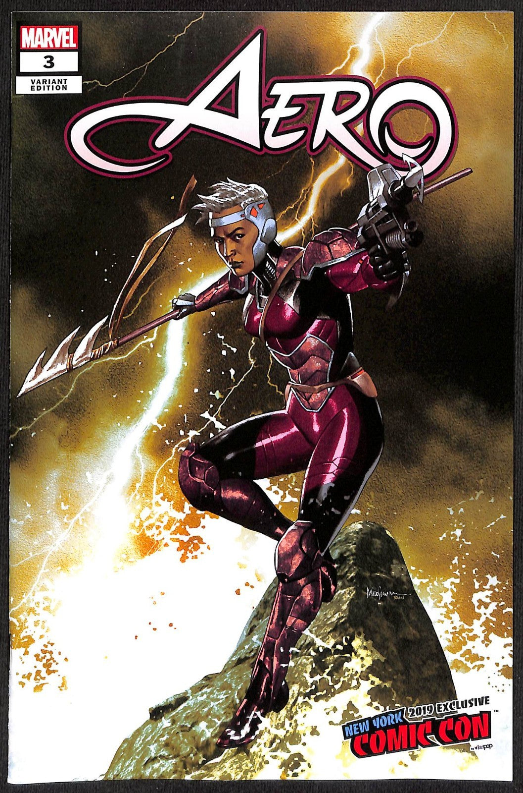 Aero #3 Mico Suayan NYCC Variant0