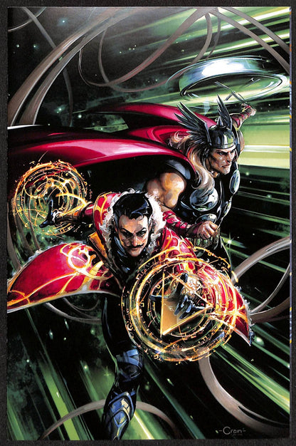 Doctor Strange of Asgard #1 Clayton Crain 1:100 Virgin Variant0