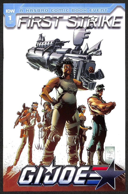 GI Joe First Strike #1 Whilce Portacio 1:10 Variant0