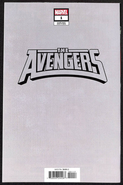 Avengers #1 Kael Ngu 1:100 Virgin Variant1