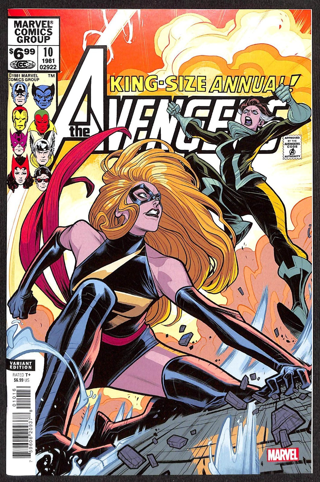 Avengers  Annual #10 Facsimile Edition Elizabeth Torque 1:25 Variant0