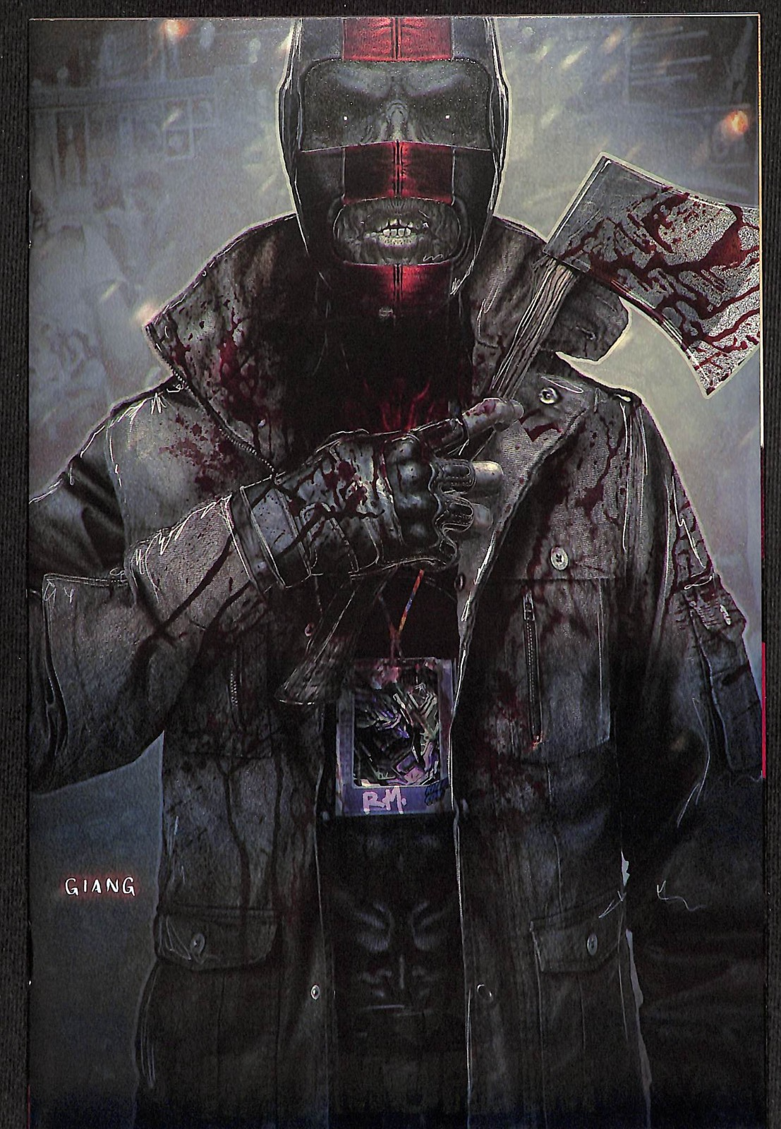 Stuff of Nightmares Red Murder #1 John Giang NYCC Glow in Dark  Variant Ltd 3500