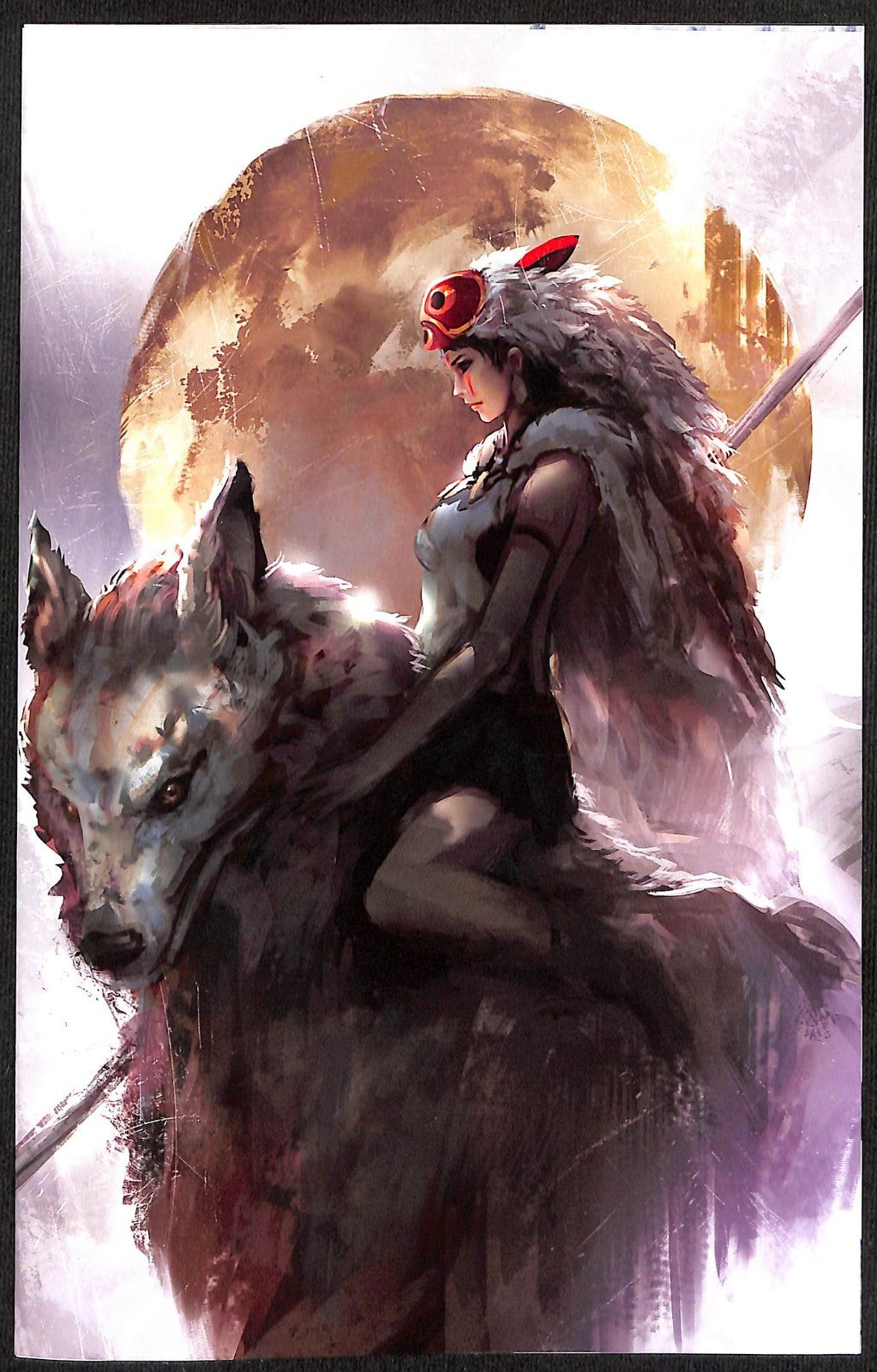 Cglas Artbook C2E2 Princess Mononoke Secret Drop Virgin Variant0