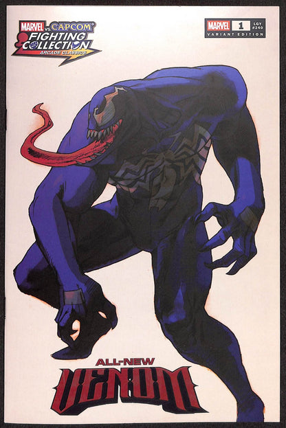 All-New Venom #1 Bengus Marvel Vs Capcom Mexican Matte Foil Variant0