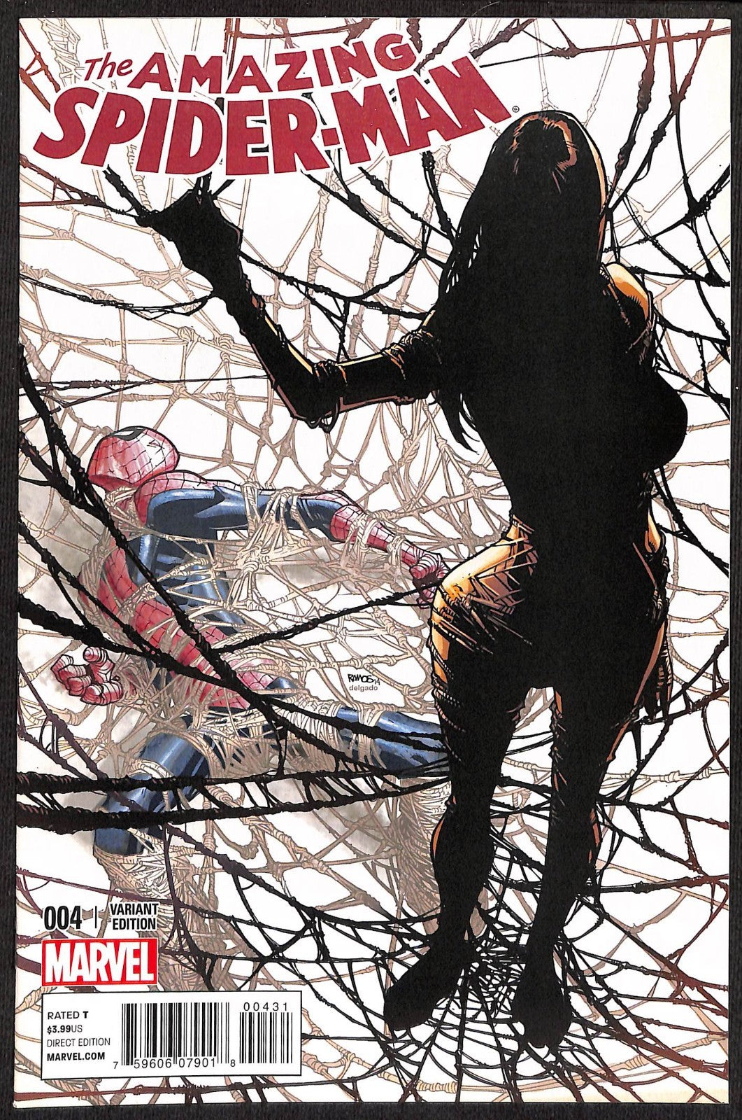 Amazing Spider-Man #4 Humberto Ramos 1:10 Variant 1st App Silk0
