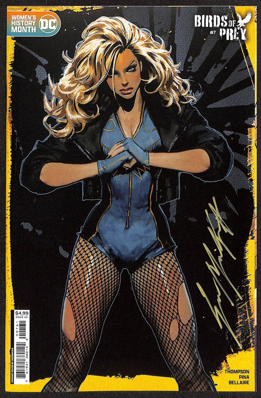 Birds of Prey #7 Sozomaika Variant Signed by Sozomaika with COA0