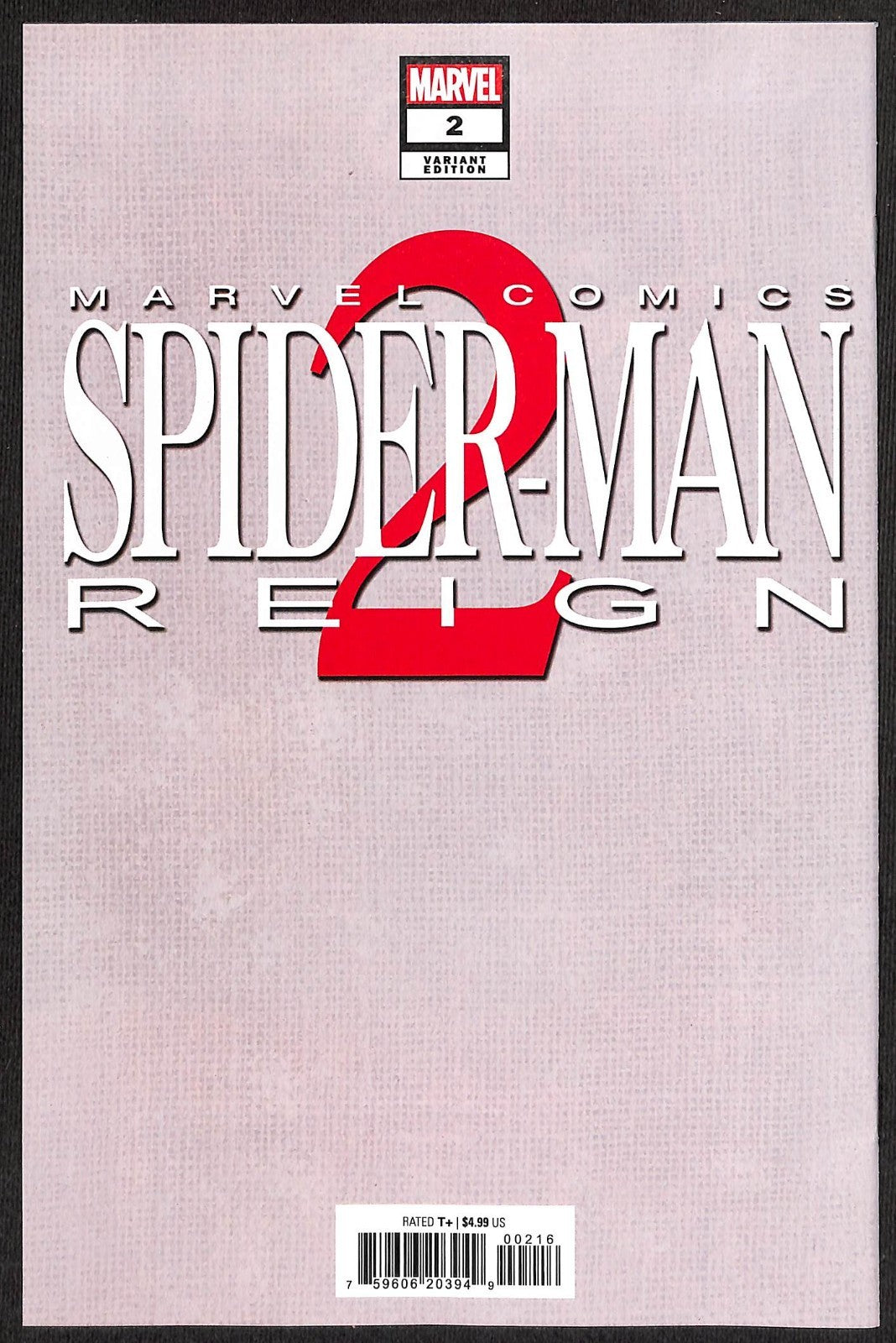 Spider-Man Reign 2 #2 Kaare Andrews 1:50 Virgin Variant1