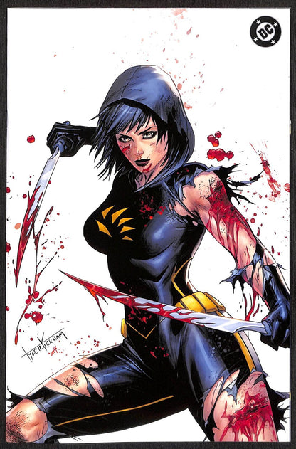 Absolute Cassandra Cain #1 Tyler Kirkham Battle Damaged Virgin Variant0