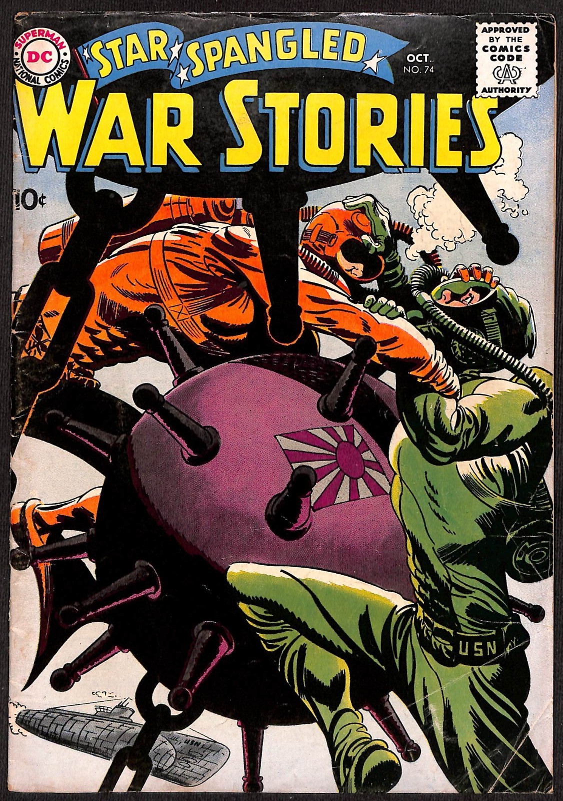 Star Spangled War Stories #74 VG0