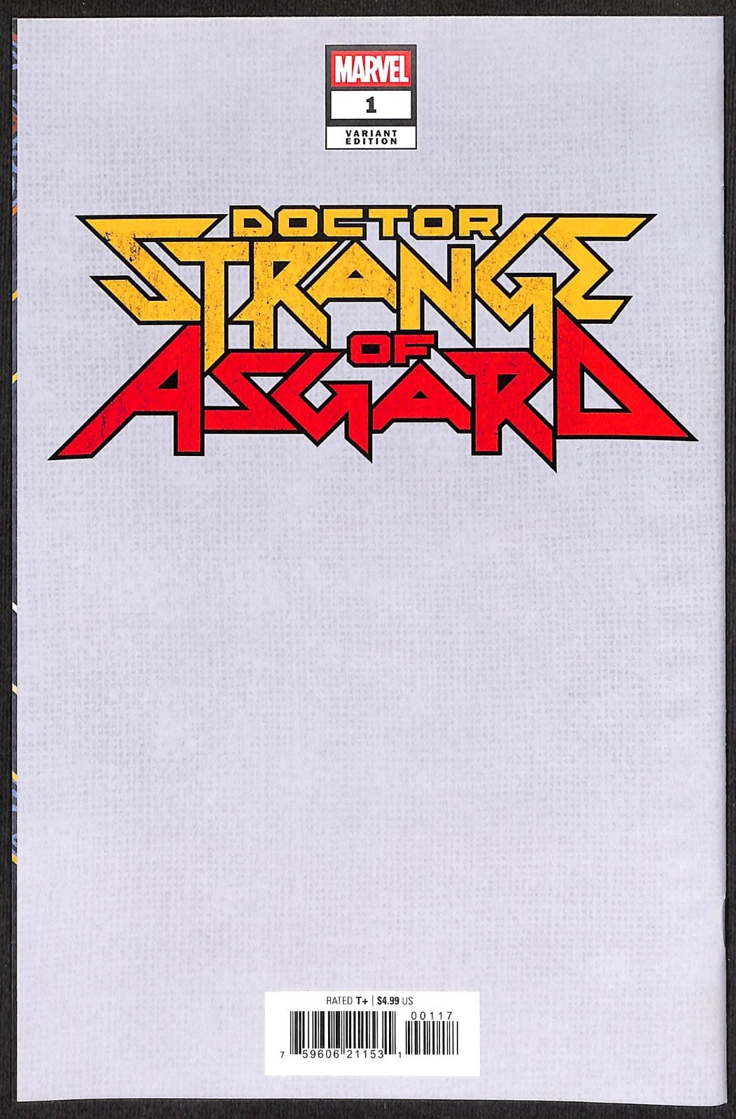 Doctor Strange of Asgard #1 Clayton Crain 1:100 Virgin Variant1