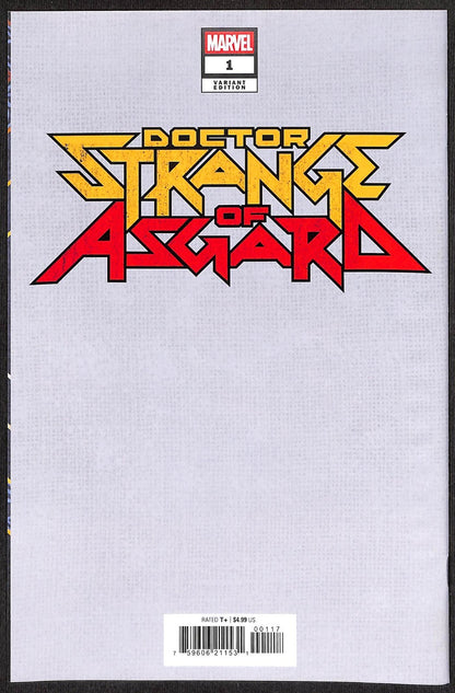 Doctor Strange of Asgard #1 Clayton Crain 1:100 Virgin Variant1